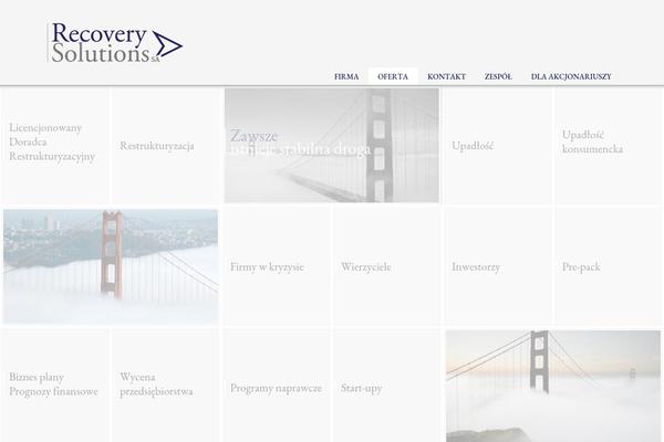 Buran theme site design template sample