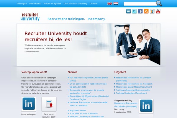 recruiteruniversity.nl site used Recruit2