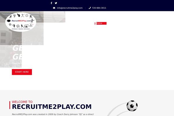 recruitme2play.com site used Recruitme2play