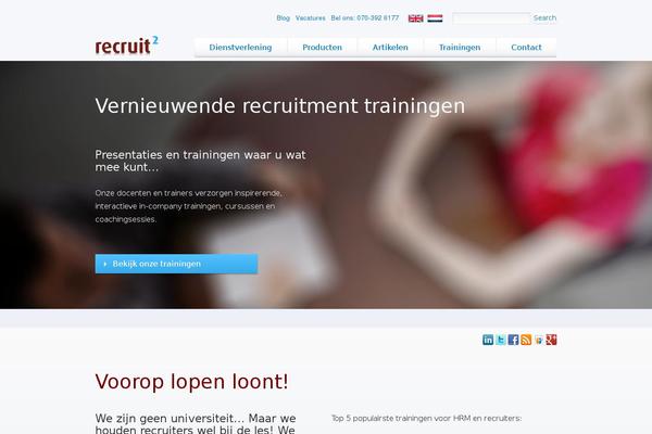 recruitment-training.nl site used Recruit2