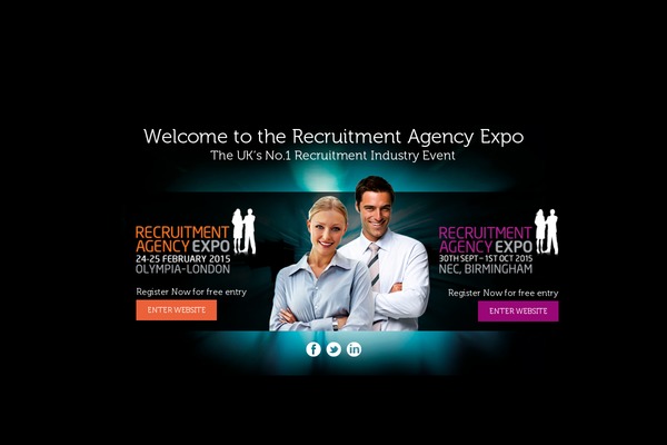 recruitmentagencyexpo.com site used Rae-site