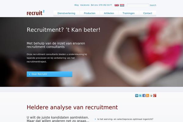 recruitmentconsultant.nl site used Recruit2