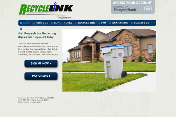 recyclelink.net site used Recyclelink