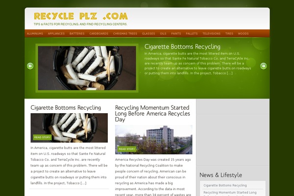 recycleplz.com site used Ekologic