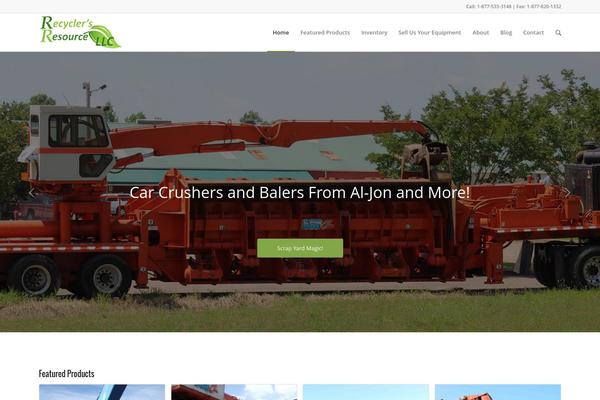Enfold theme site design template sample