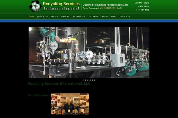 recyclingfurnaces.com site used Recyclingservices