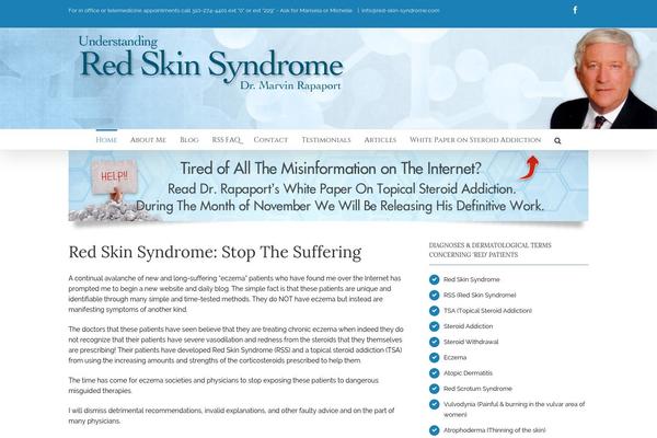 Avada theme site design template sample