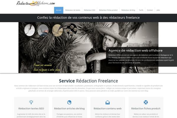 Busiprof theme site design template sample