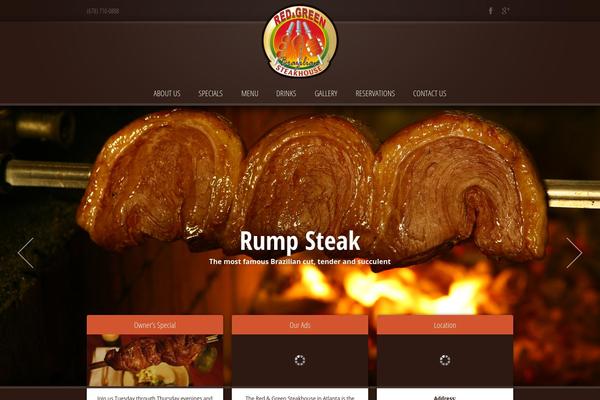 Linguini theme site design template sample