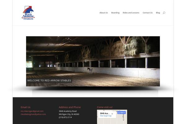 redarrowstables.com site used Sticki