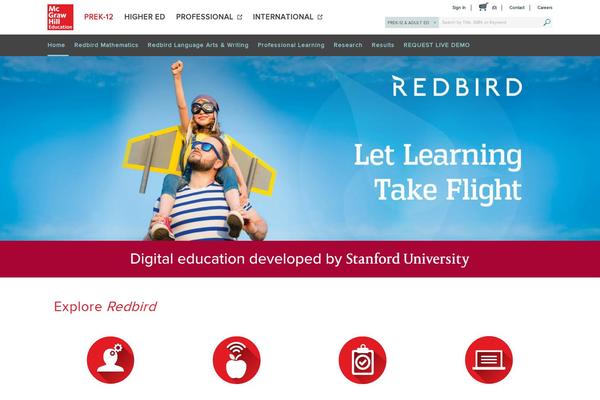 redbird theme websites examples