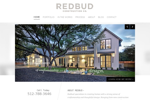 redbud theme websites examples