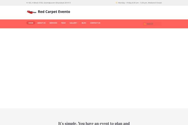 Unicaevents theme site design template sample