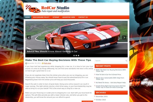 redcarstudio.com site used Scratchpad