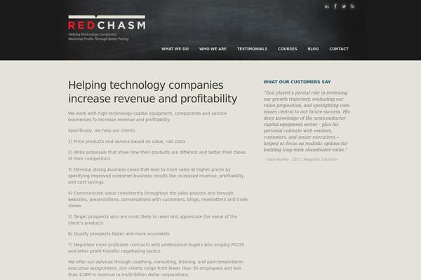 redchasm.com site used Nextbiz