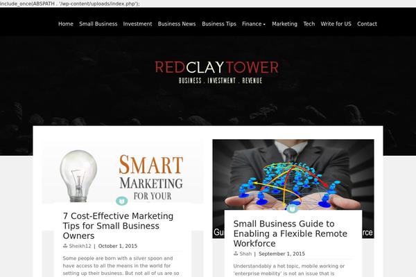 redclaytower.com site used Matraman Lite