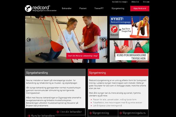 redcord.no site used Redcord