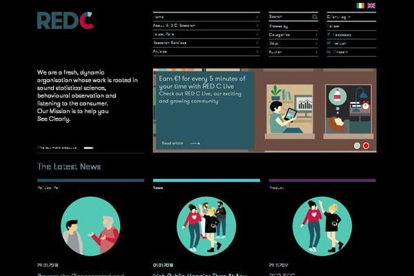 redcresearch.ie site used Redc-uk-template-2016