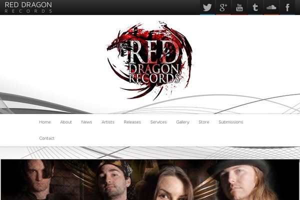 reddragonrecords.com site used Fstheme