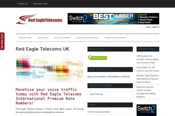 redeagletelecoms.com site used Magazine Pro