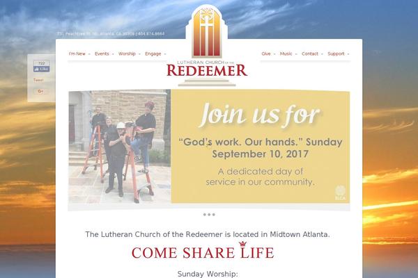redeemer.org site used Redeemer