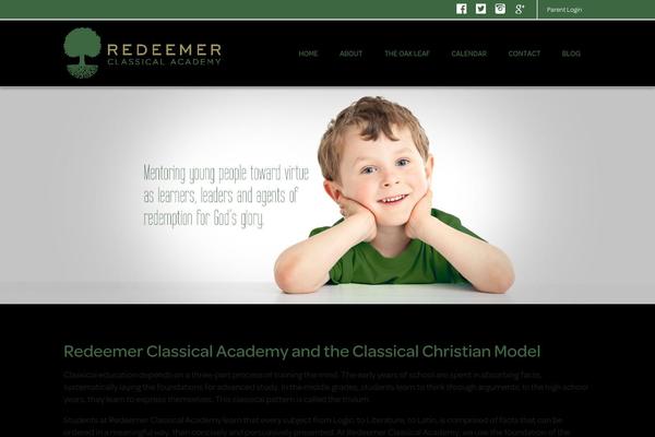 redeemerclassicalacademy.com site used Rca