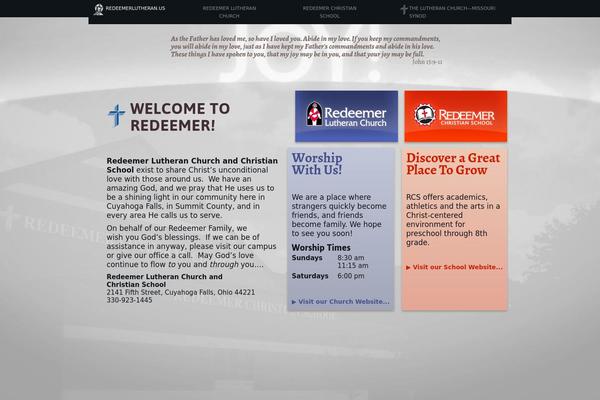 redeemerlutheran.us site used Redeemer2014