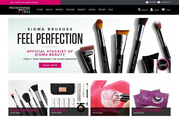 redefiningbeauty.com.au site used New-custom-theme