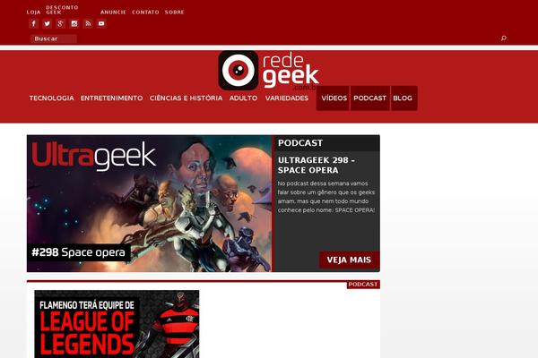 redegeek.com.br site used Wpcast-child