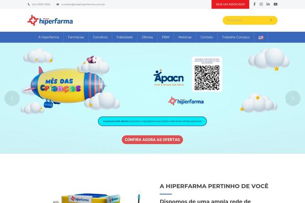 redehiperfarma.com.br site used Clarivo