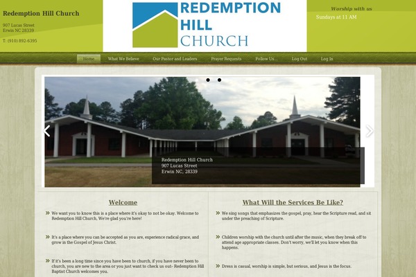 redemptionhillerwin.org site used Redemptionhill_1_6