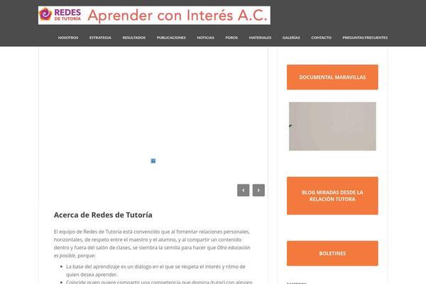 redesdetutoria.org site used Feather