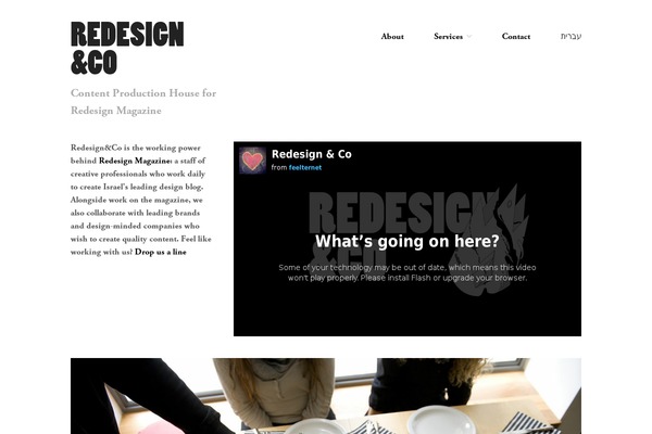 Hatch theme site design template sample