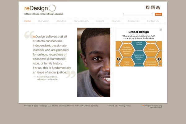 Redesign theme site design template sample