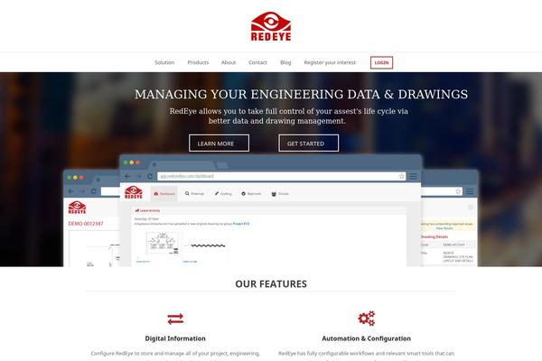Total theme site design template sample