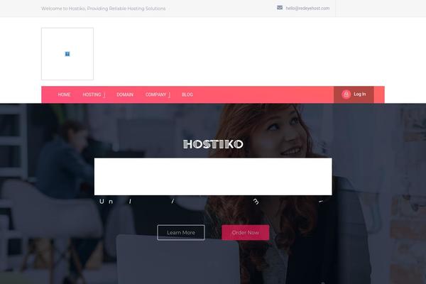 redeyehost.com site used Hostiko