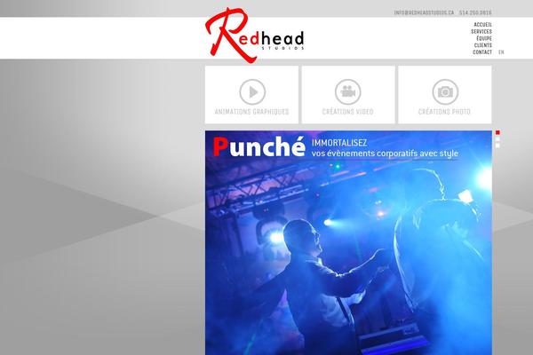 redheadstudios.ca site used Redhead