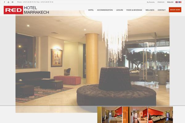 redhotelmarrakech.com site used Redhotelmarrakech