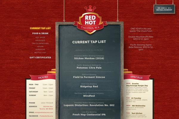 redhottacoma.com site used Trh