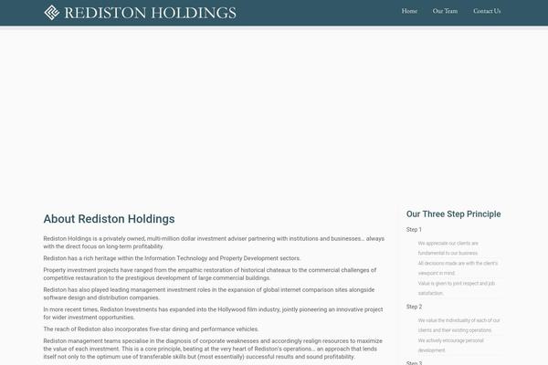 Customizr theme site design template sample