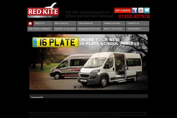 redkite-minibuses.com site used Redkite