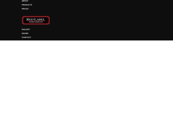redlabelhairco.com site used Avada