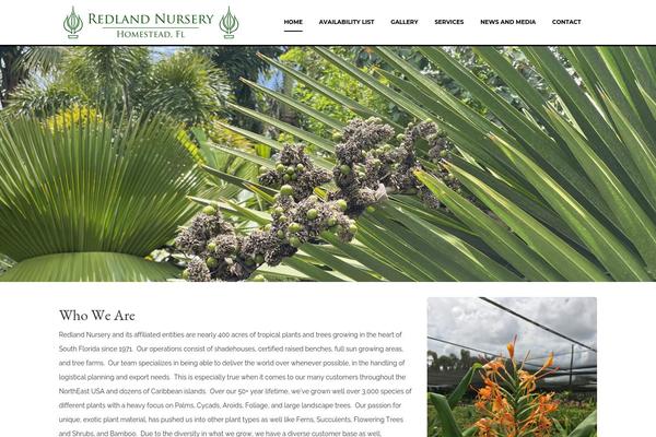 redlandnursery.com site used Cortana-plantant