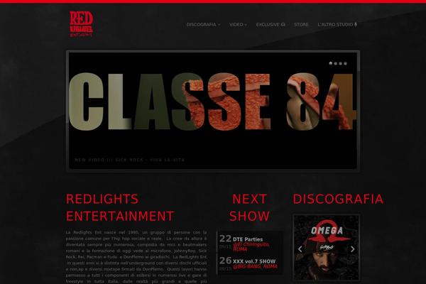 Pendulum theme site design template sample