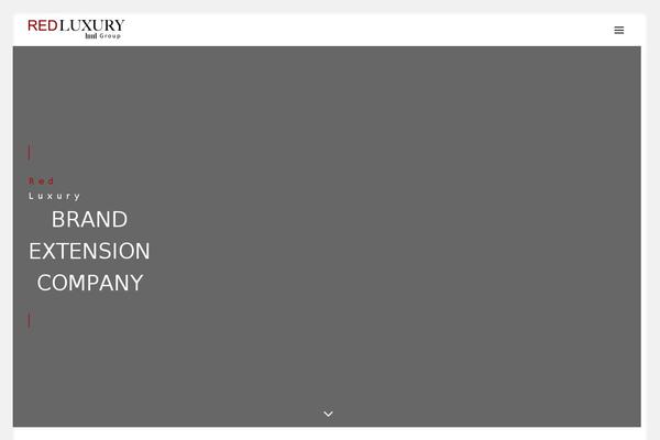 redluxury.fr site used Inspiredise