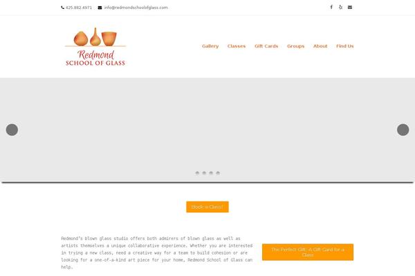 Total theme site design template sample
