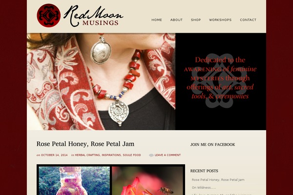 redmoonmusings.com site used Dandelion_v2.4.1