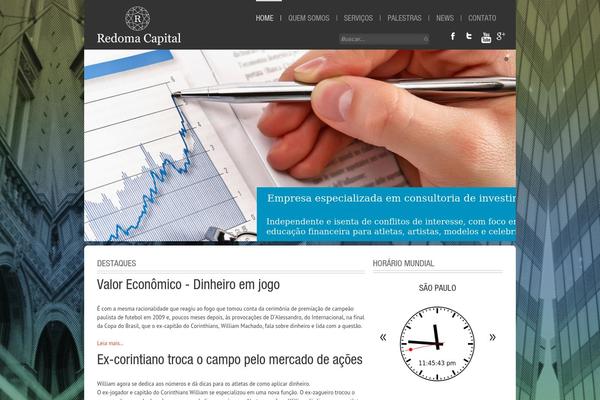 redomacapital.com.br site used Avada-redoma
