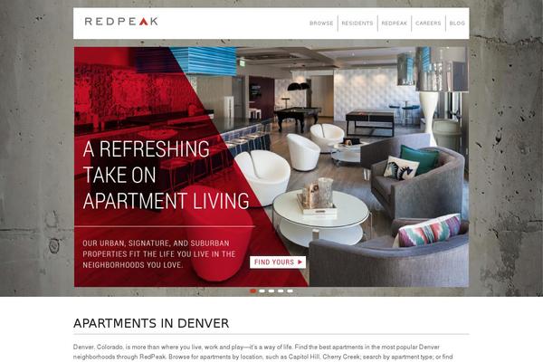 redpeak.com site used Pkg-wp-theme-components-child-redpeak-corporate