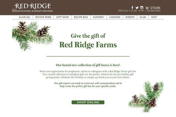 redridgefarms.com site used Redridge